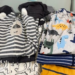 Bundle of 6 Footie Sleepers